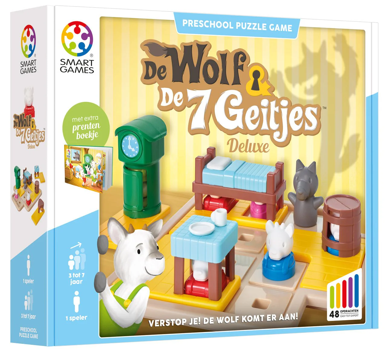 Puzzelspel De Wolf & de 7 Geitjes