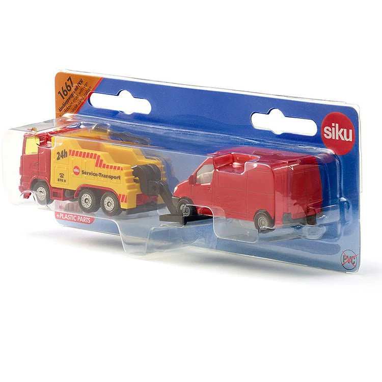 Takelwagen met rode camionette - Image 4