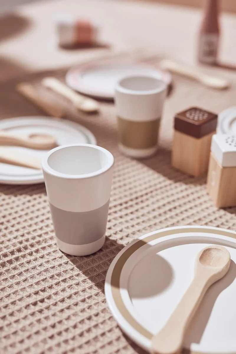 Houten eetset voor 4 - Dinnerware Play Set - Image 5