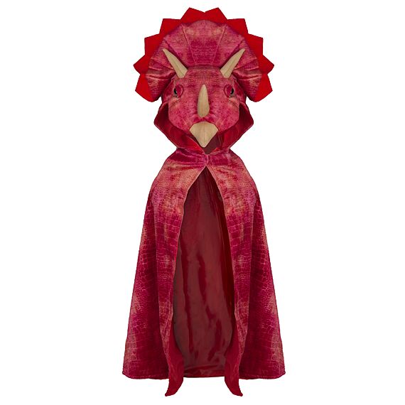 Dino Verkleedcape Triceratops - 4 tot 5 jaar