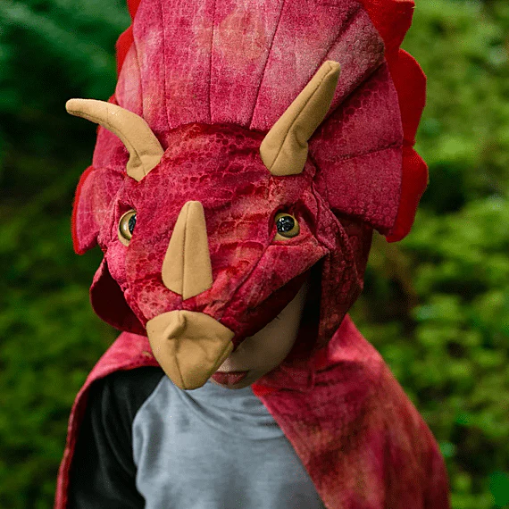 Dino Verkleedcape Triceratops - 4 tot 5 jaar - Image 2
