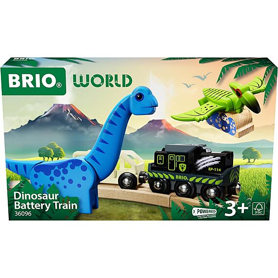 Speelset Dinosaur Battery Train - Image 8
