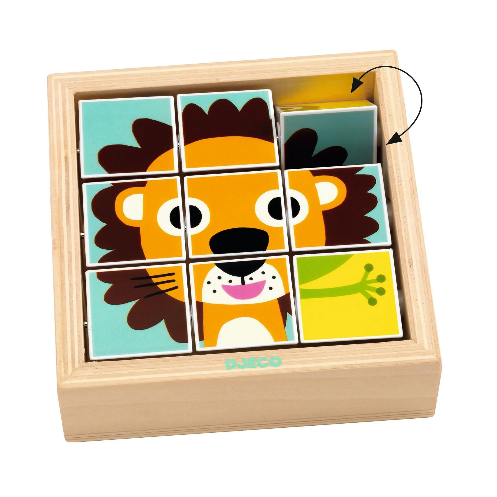 Houten draaipuzzel Tournanimo - Image 3