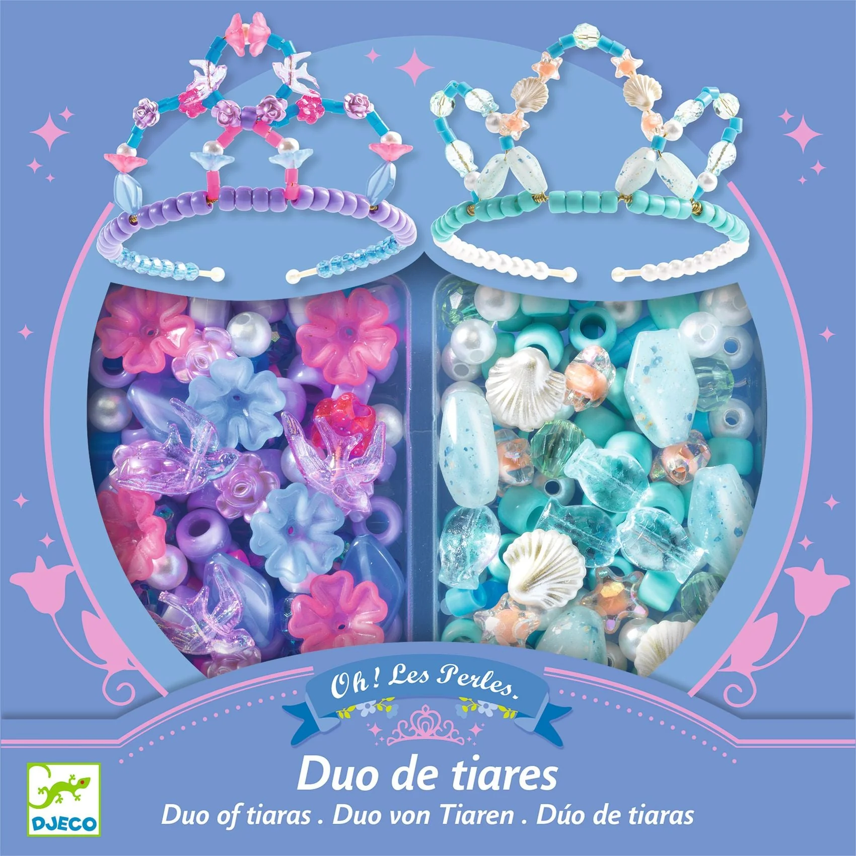 Kralenset Duo de Tiares Bleu - 240 kralen - Image 3