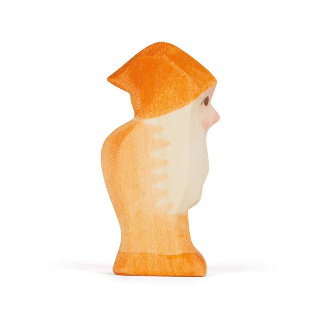 Houten speelfiguur Dwerg oranje - Image 3