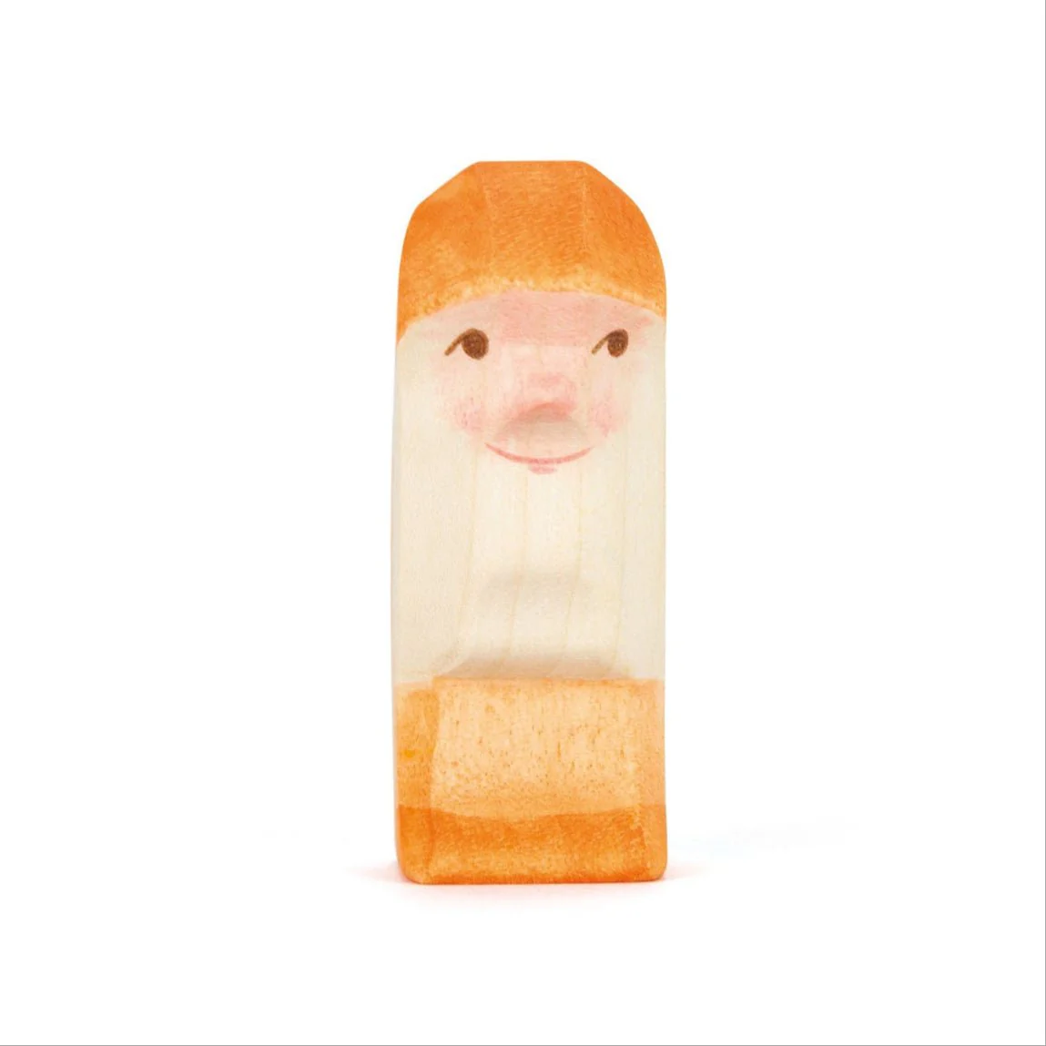Houten speelfiguur Dwerg oranje - Image 4