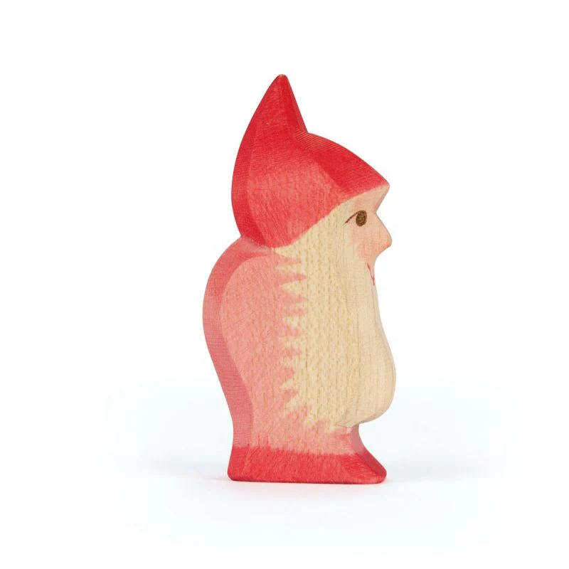 Houten Speelfiguur - Dwerg rood - Image 2