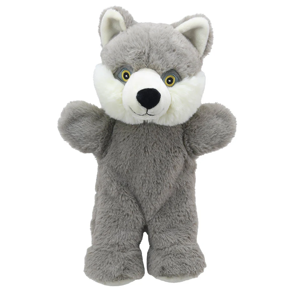 Handpop Knuffel Wolf - Eco Walking Puppets