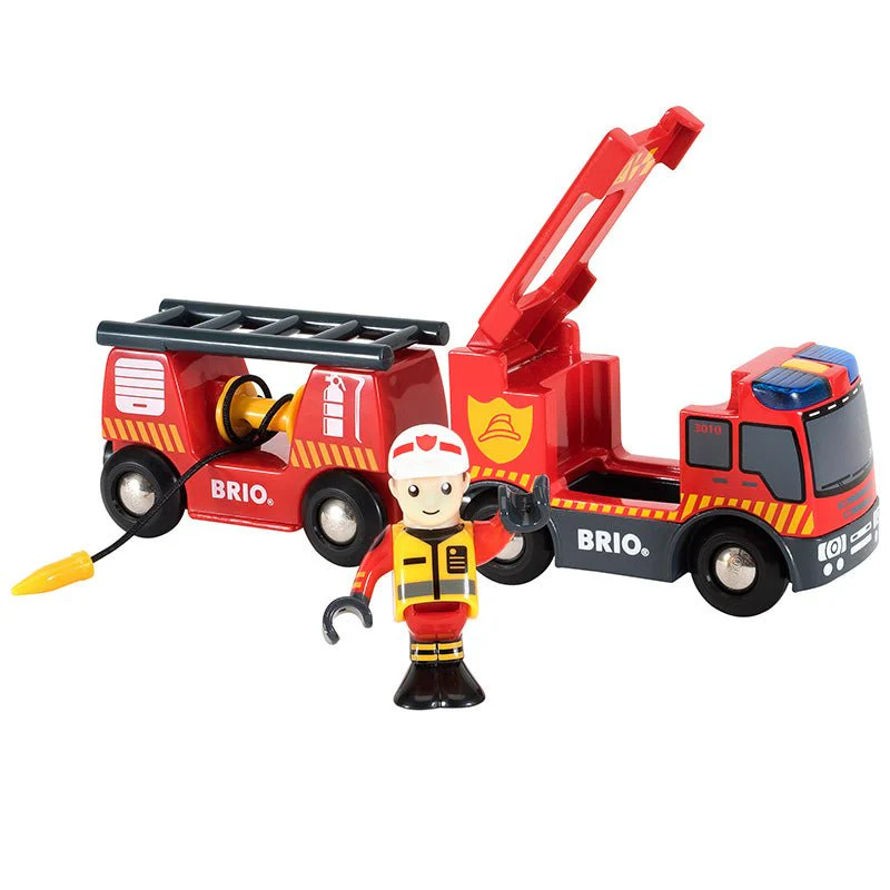 Speelset Emergency Fire Engine met 1 speelfiguurtje