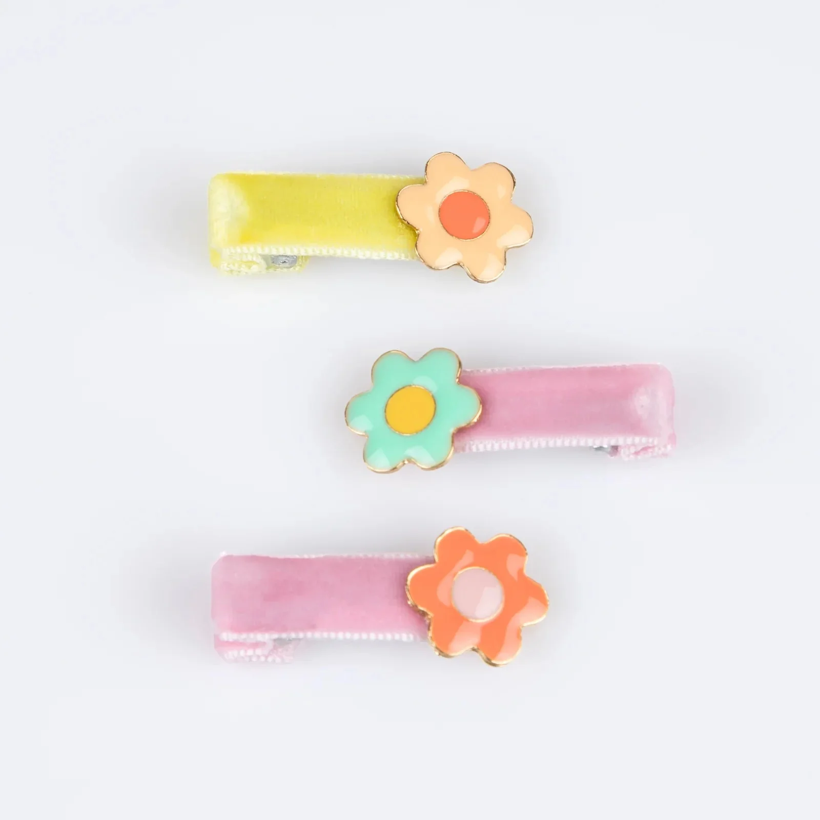 Haarspeldjes Enamel daisy hair clips - set van 6 - Image 4