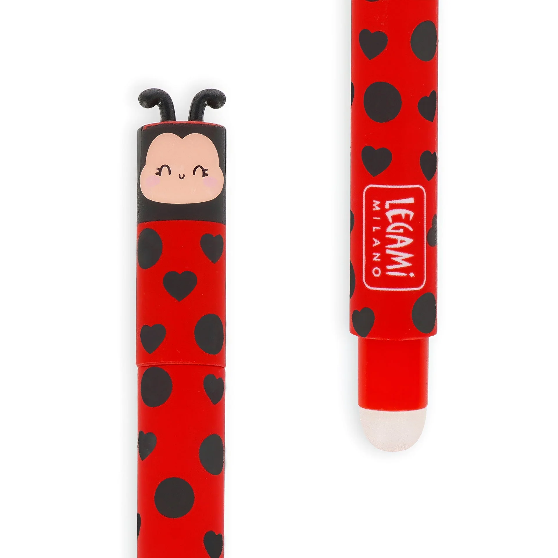 Uitwisbare gelpen -Erasable Gel Pen Ladybug - Image 3