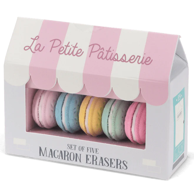 Gommen Macarons - set van 5