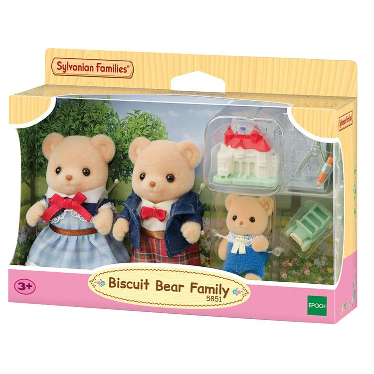 Speelset Familie Biscuit beer - met 3 figuren - Image 7