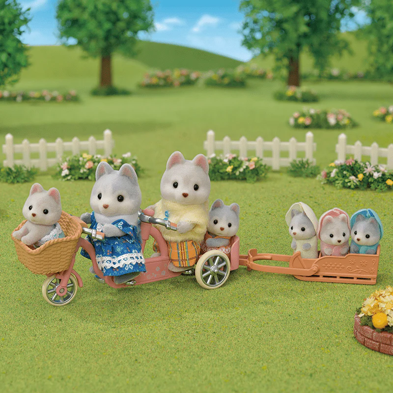 Speelfiguren Familie Husky - set van 4 - Image 3