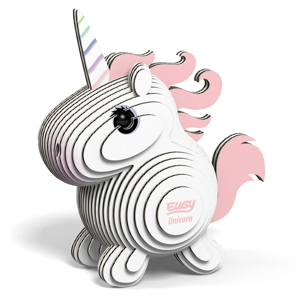 3D puzzel - Fantasiedier Roze Eenhoorn