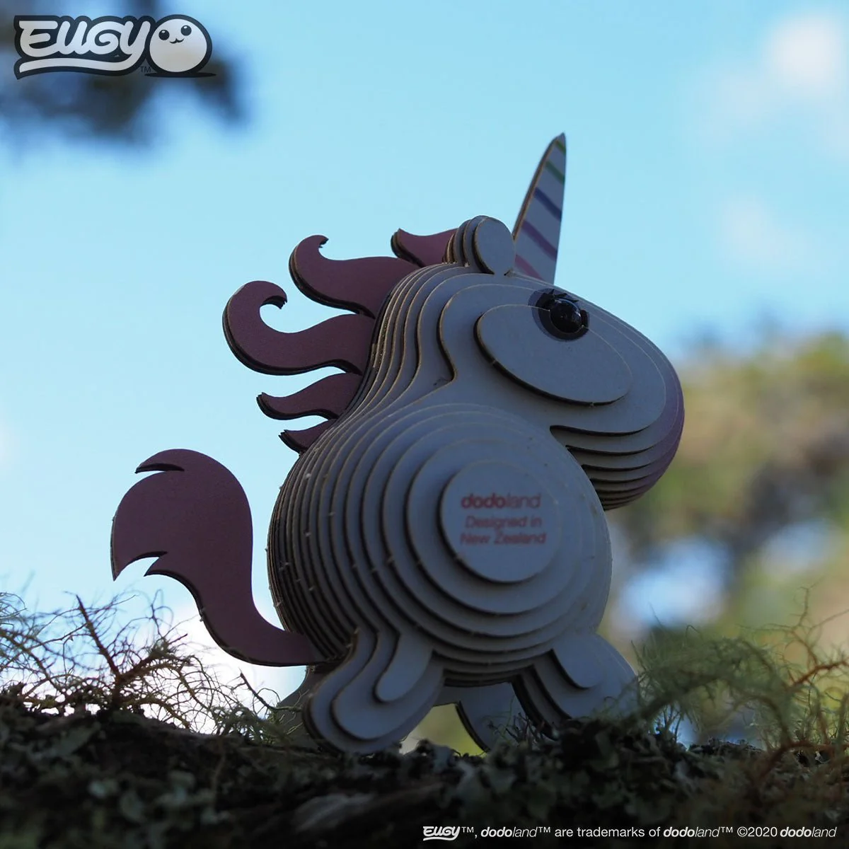 3D puzzel - Fantasiedier Roze Eenhoorn - Image 12