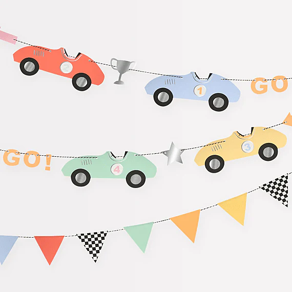 Feestslinger - Race Cars Garland - Image 3