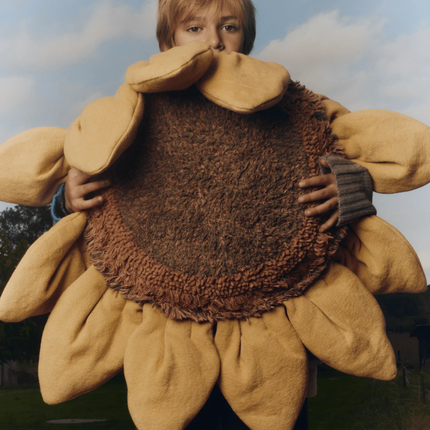 Vloerkussen Sunflower - 90 cm - Image 3