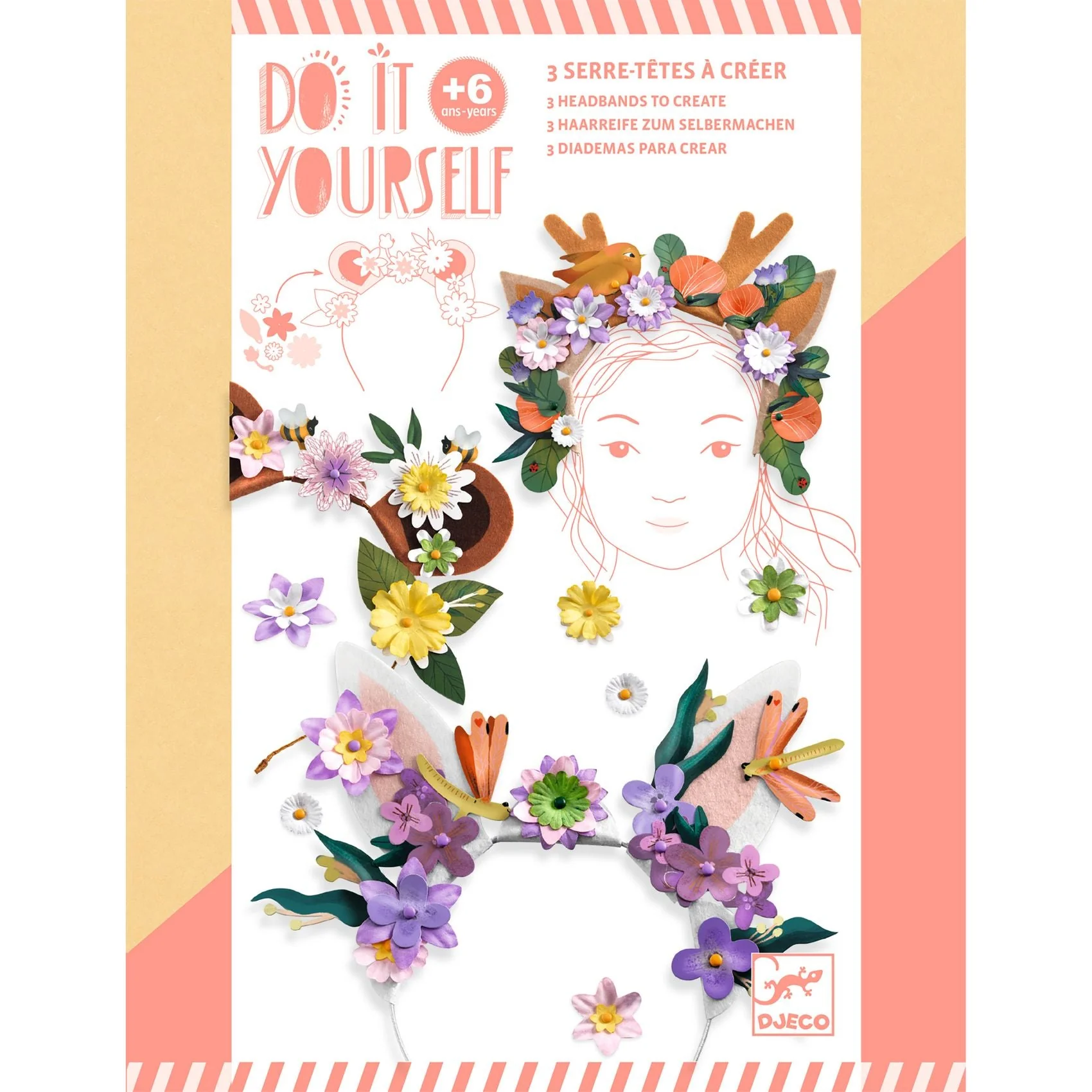 DIY knutselset - Flower friends - Image 3