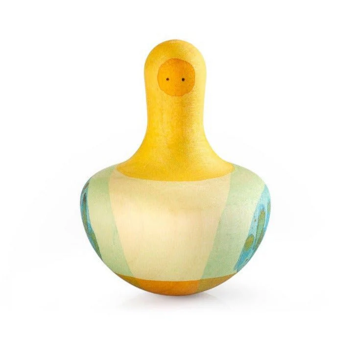 Flowing yellow bird