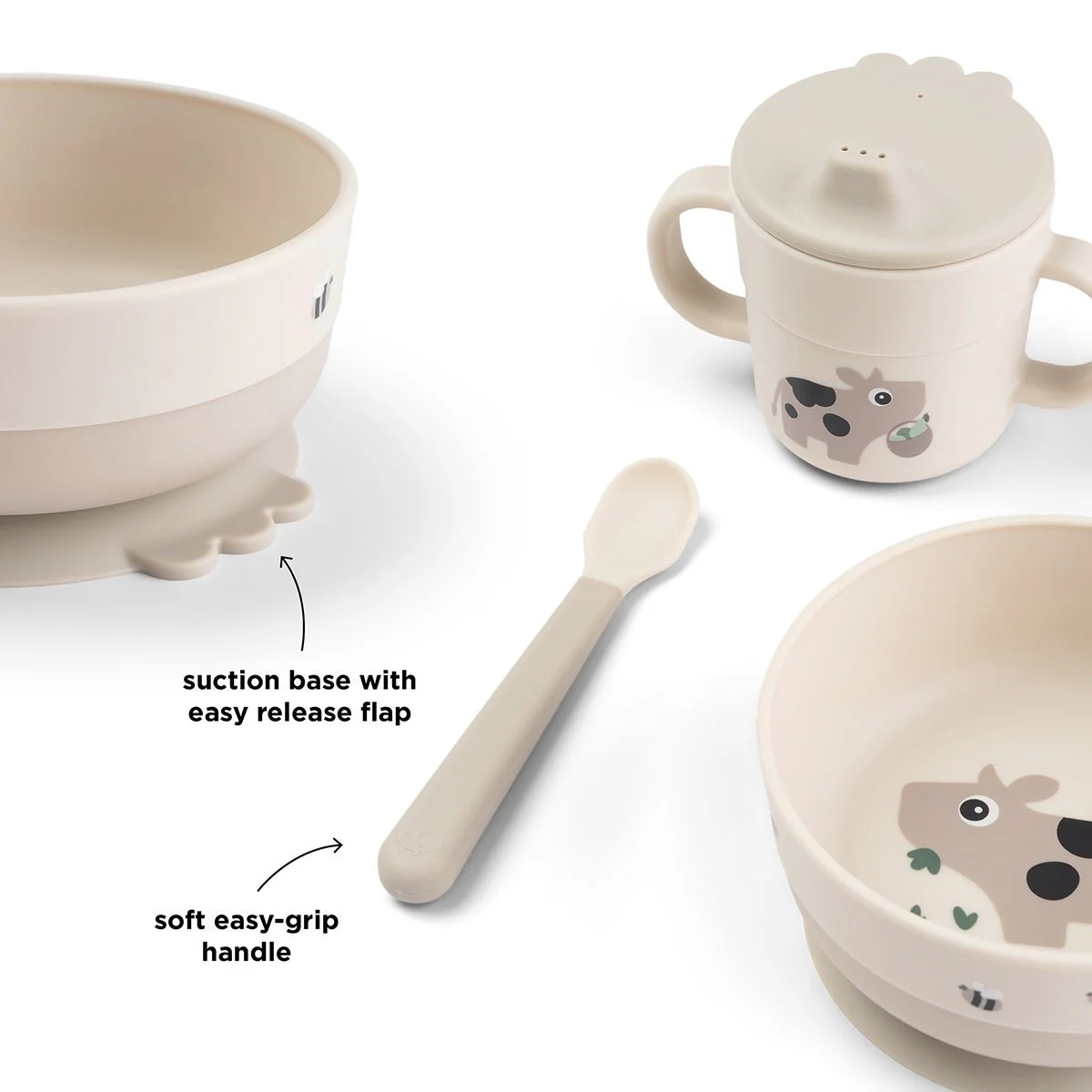 Foodie first meal set suction Tiny farm Sand - Image 4
