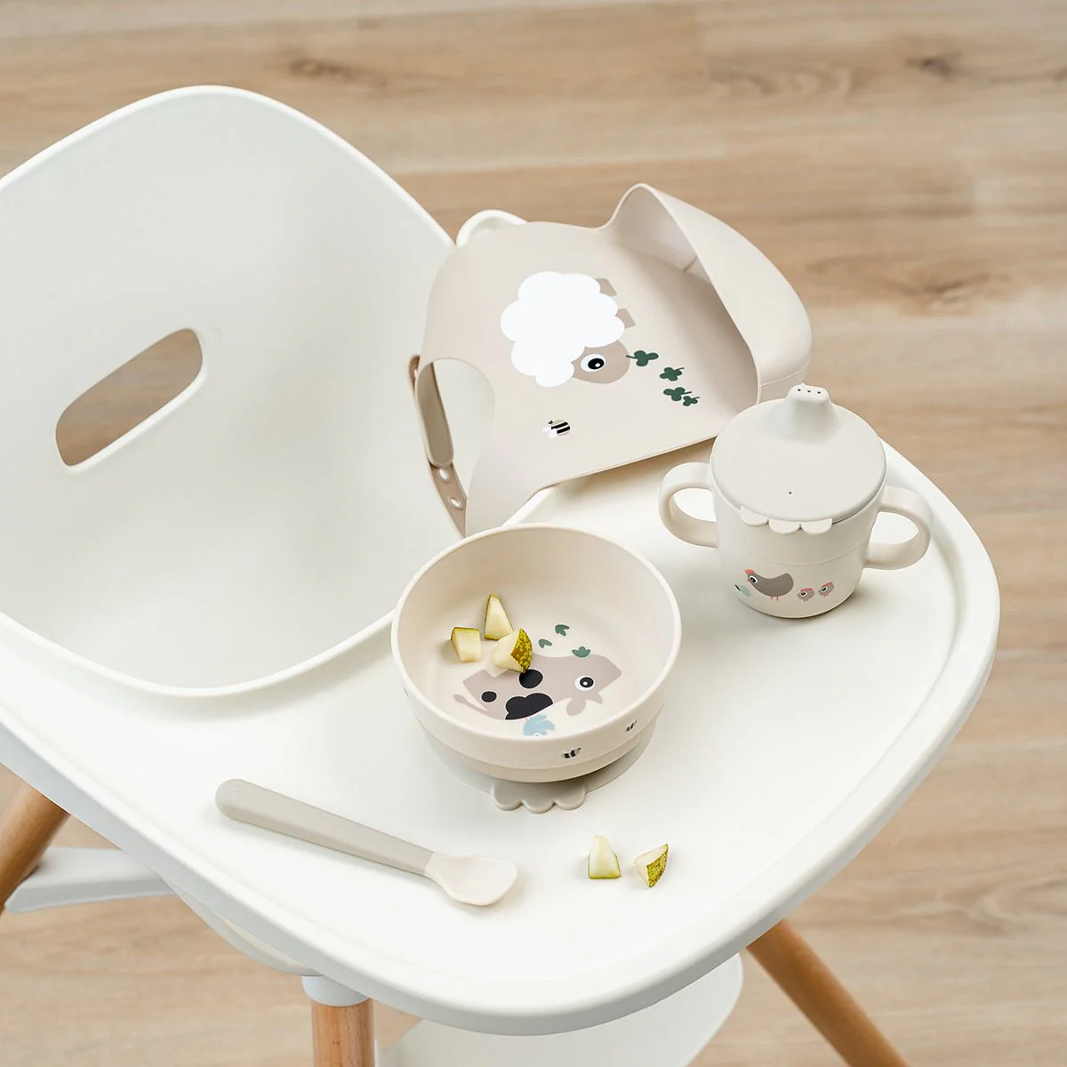 Foodie first meal set suction Tiny farm Sand - Image 5