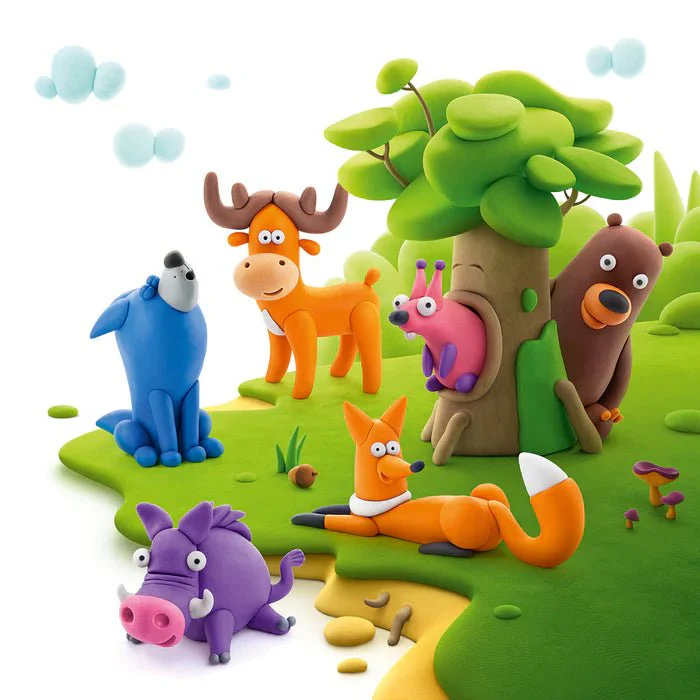 Kleiset Forest Animals - 15 potjes - Image 2