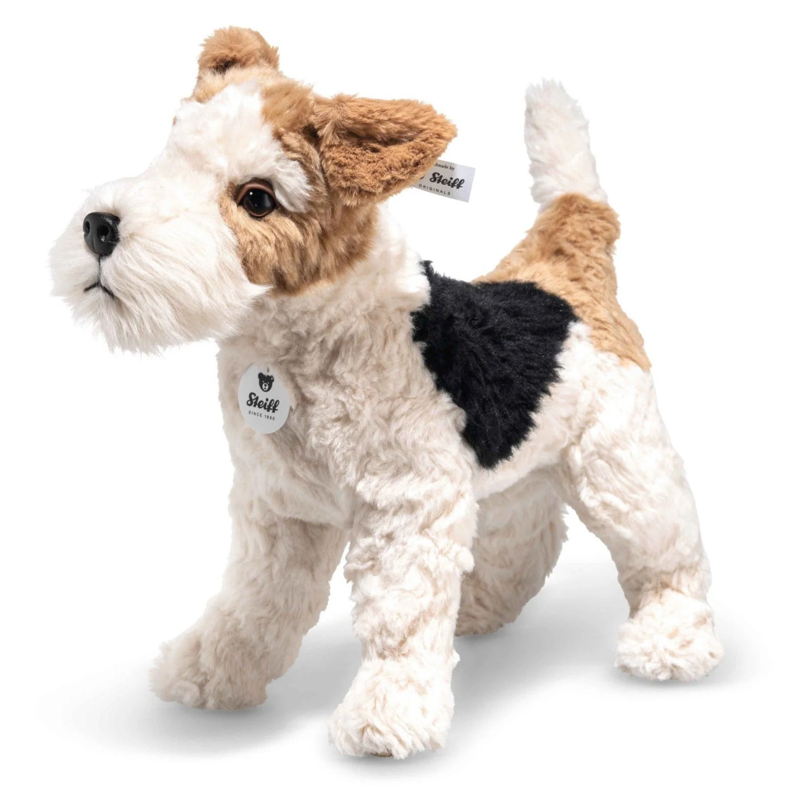 Knuffel Hond Foxy Fox Terrier - 32 cm