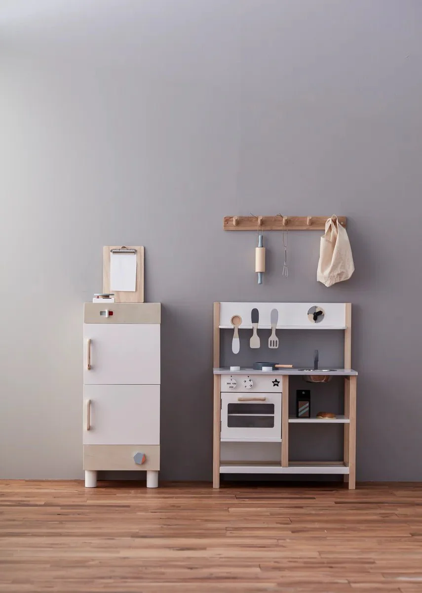 Houten koelkast en vriezer - Image 6