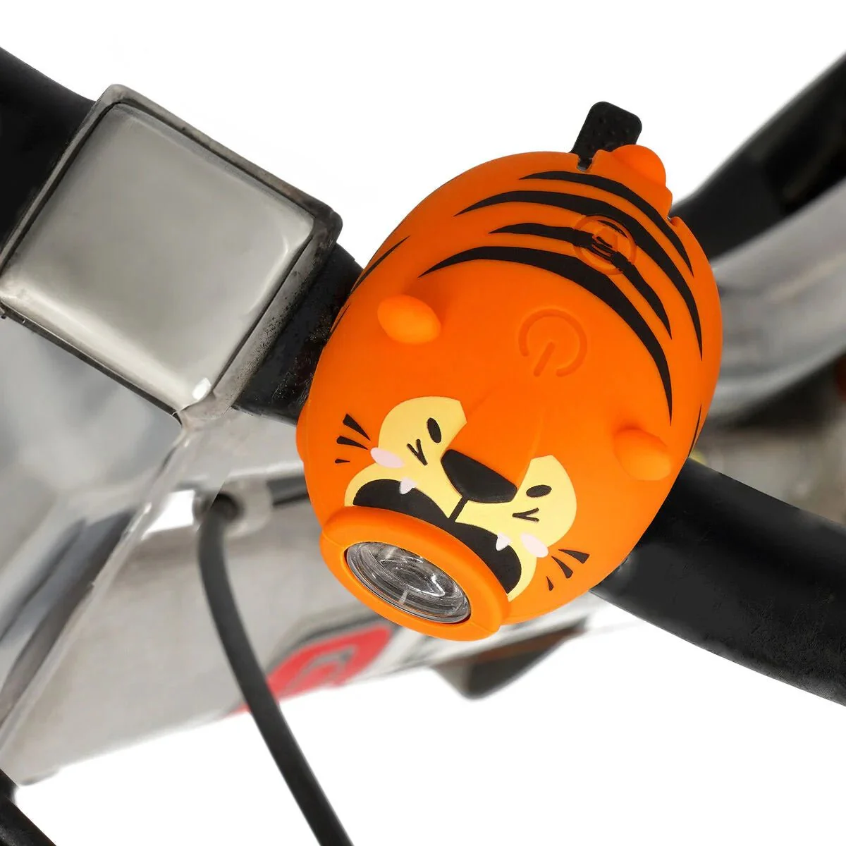 Herlaadbaar fietslampje met bel - Tiger - Image 2