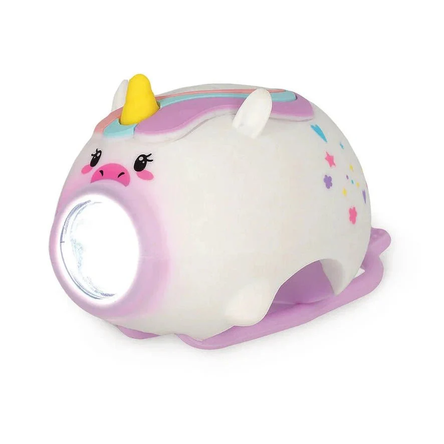 Herlaadbaar fietslampje met bel - Unicorn - Image 4