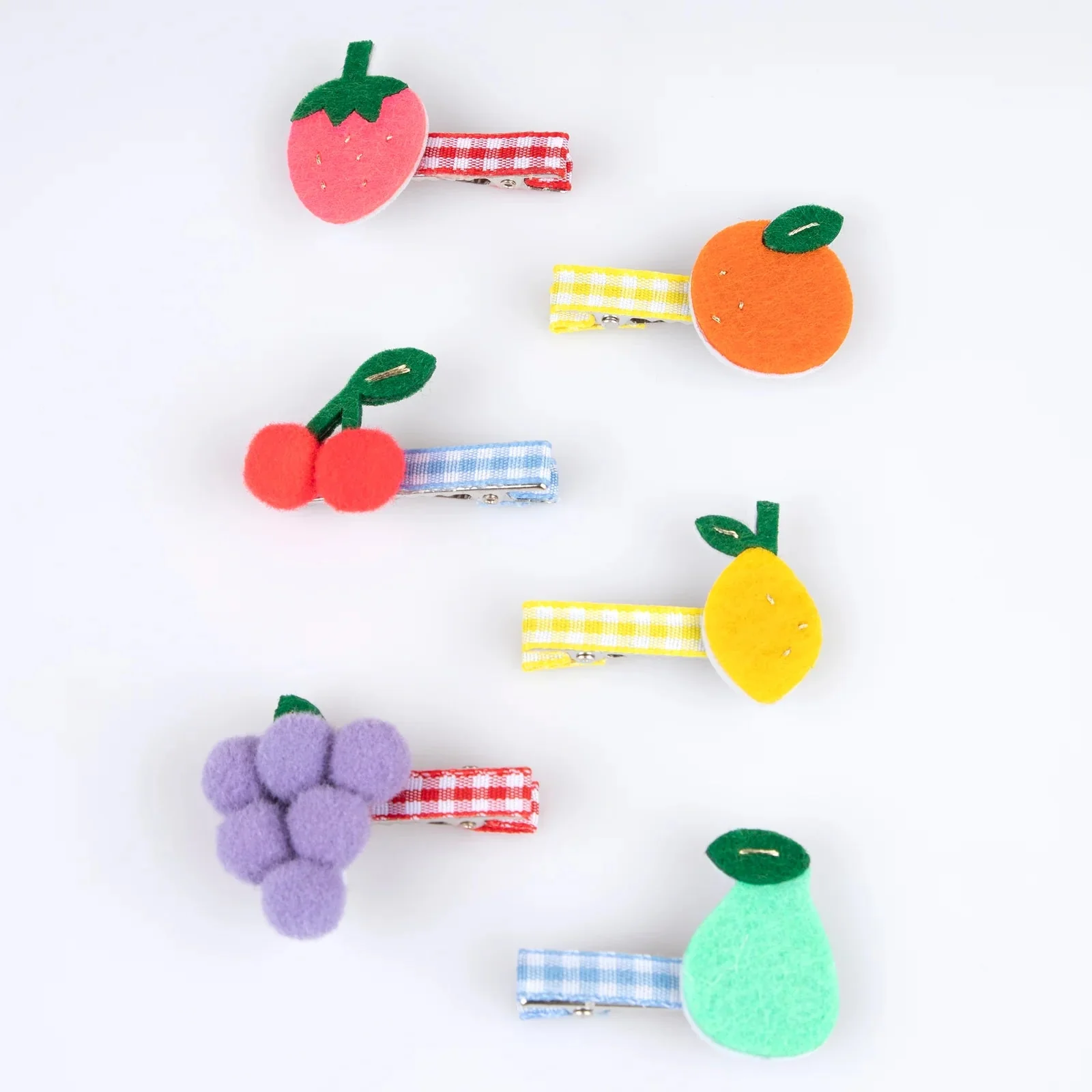 Haaraccessoires Fruit Hair Clips - set van 6 - Image 5