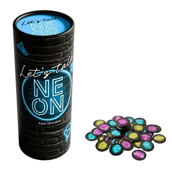 Interactief familiespel - Let's talk NEON Blue
