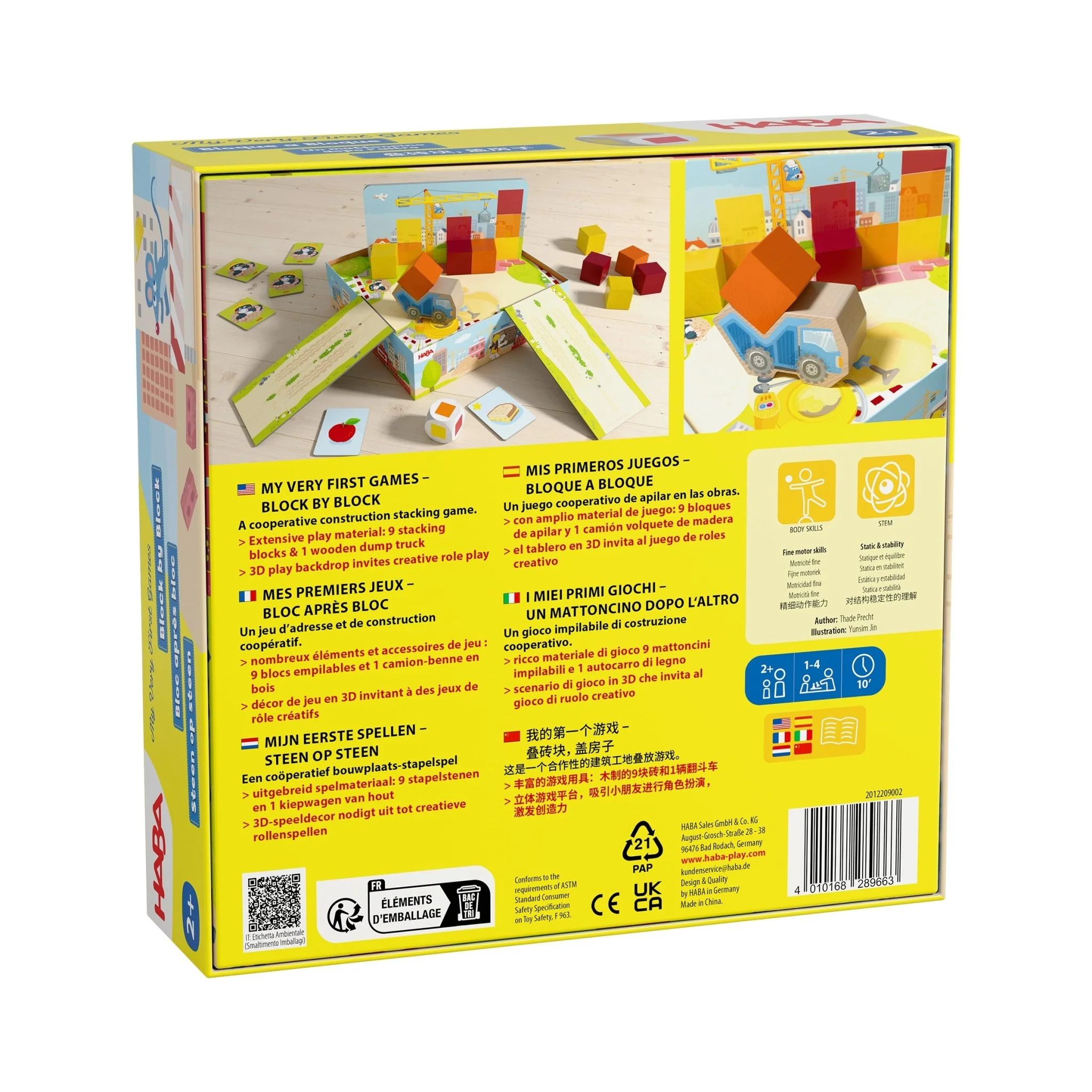 Bordspel Mijn Eerste Spellen - Block by Block - Image 5
