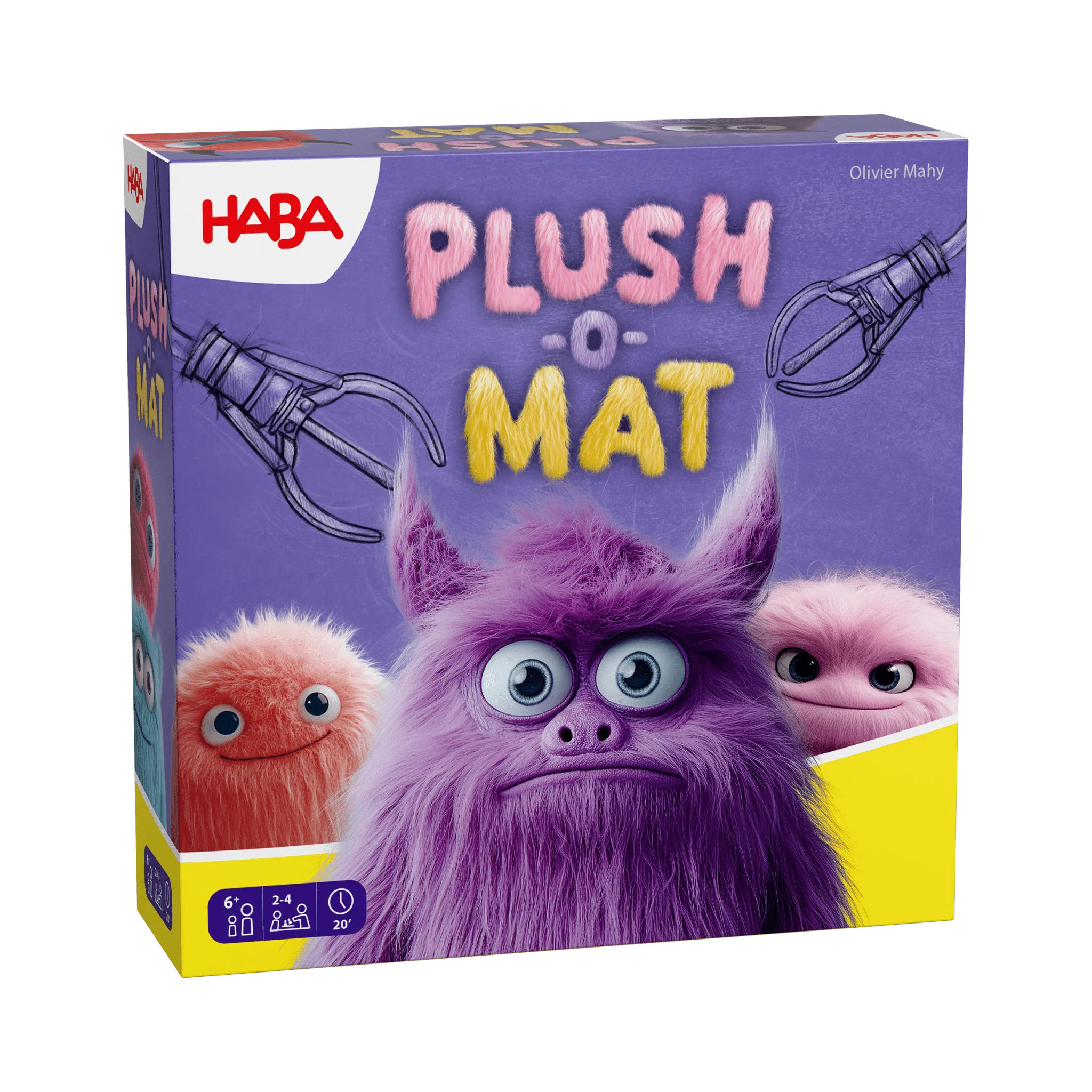 Luchtig verzamelspel Plush-o-Mat