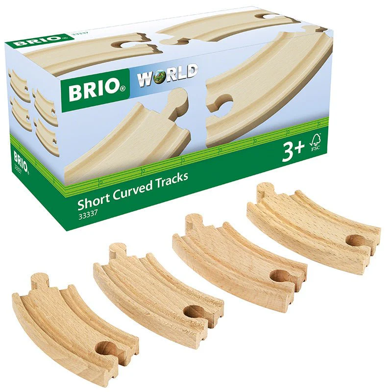 Short Curved Tracks uitbreidingsset - 4 onderdelen
