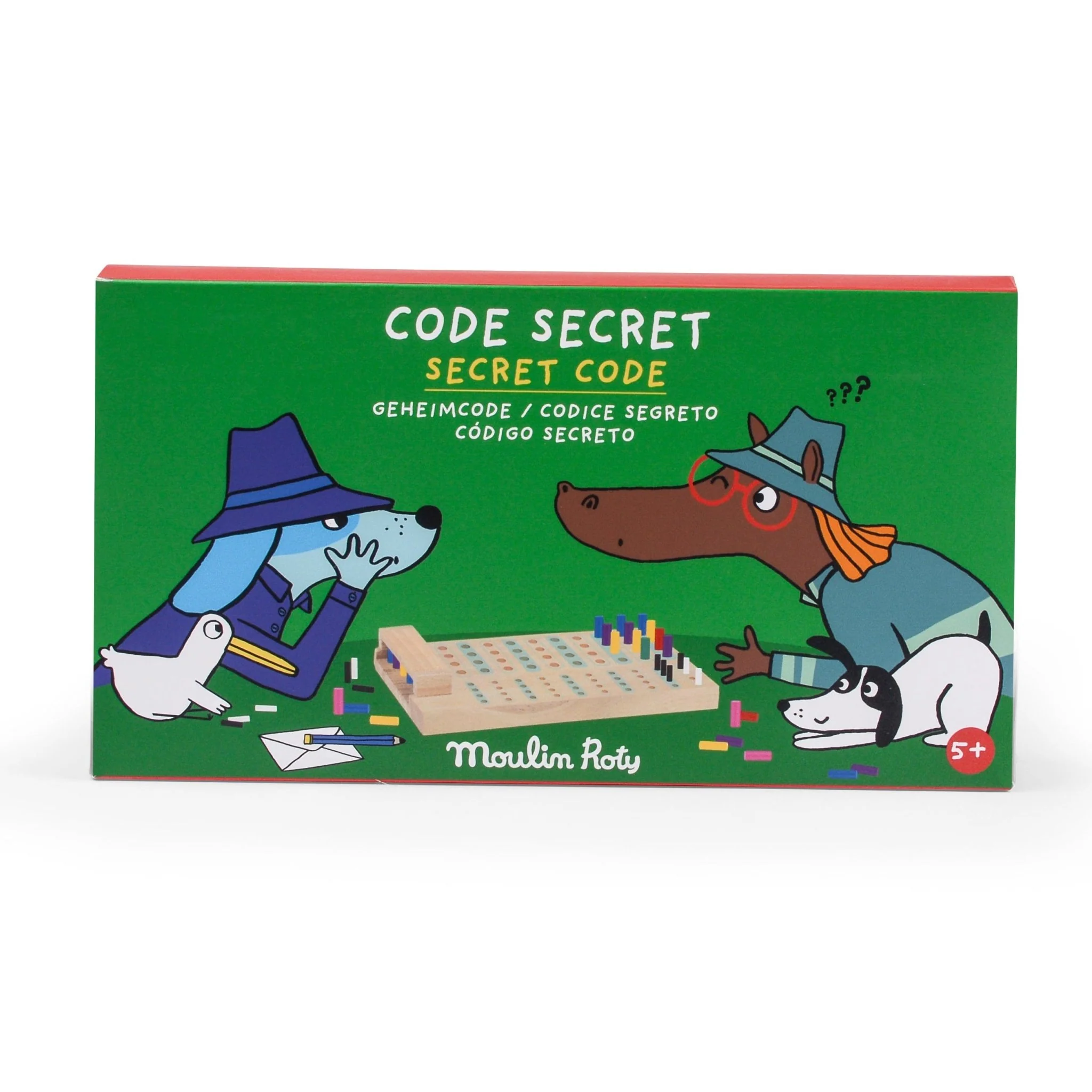 Houten gezelschapsspel Geheime code Les Loufoques - Image 5