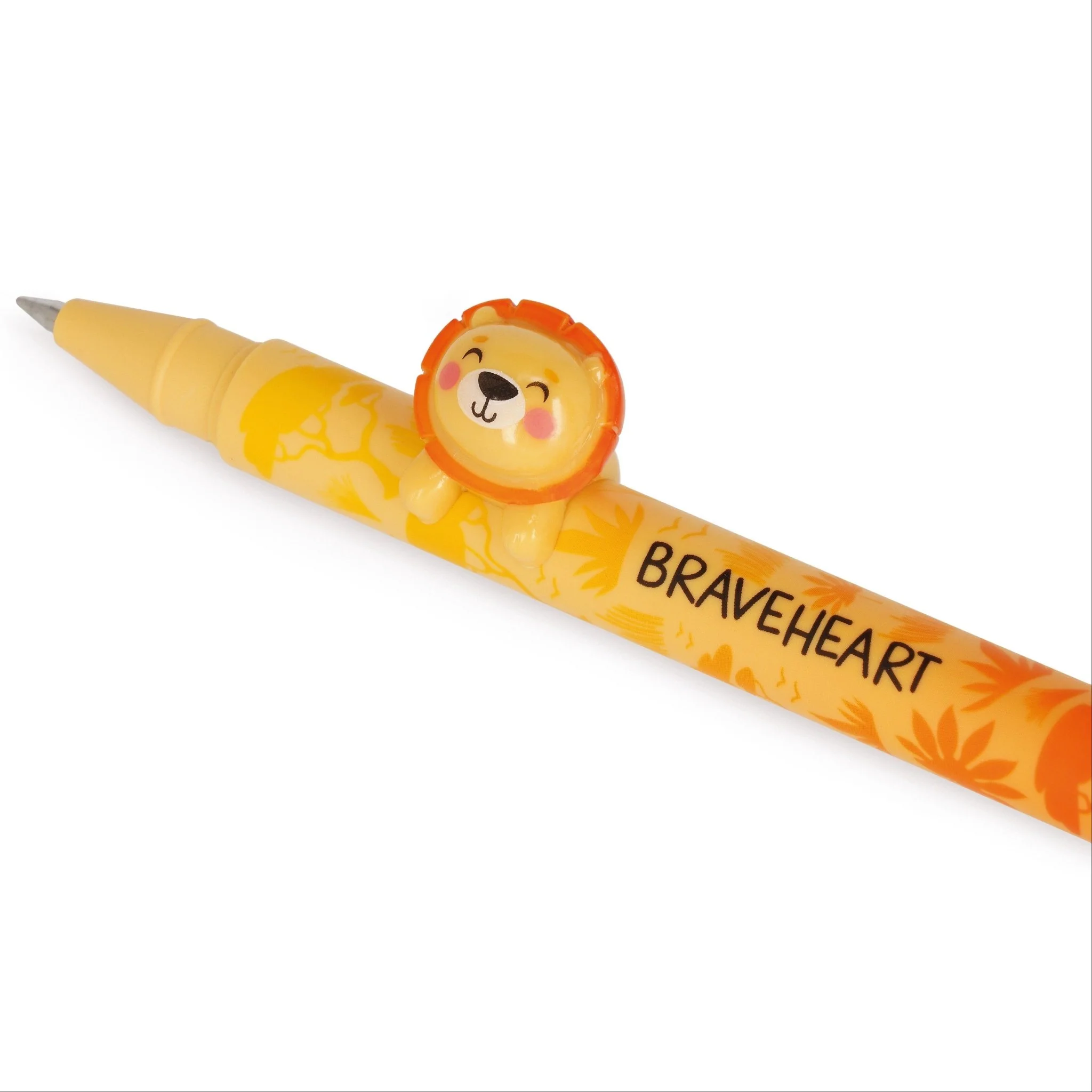 Gel Pen With Animal Decoration Lovely Friends - Lion - Image 5