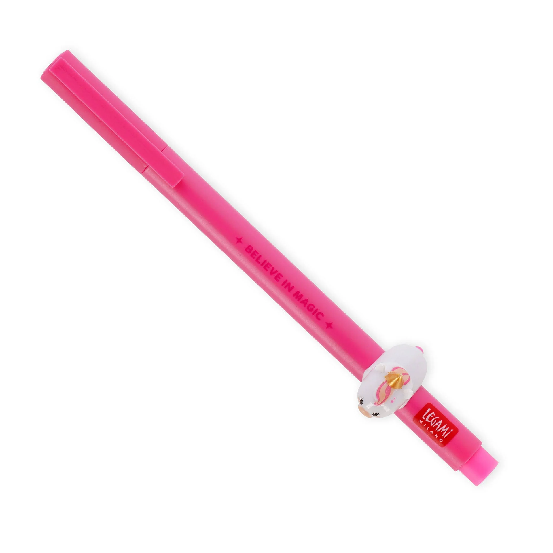 Gel Pen With Animal Decoration Lovely Friends - Unicorn