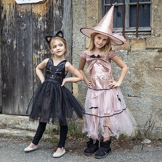 Verkleedjurk Glam Witch Dress W/ Hat - Image 4