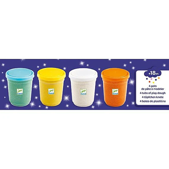 Glitter Boetseerklei - set van 4 - Image 4