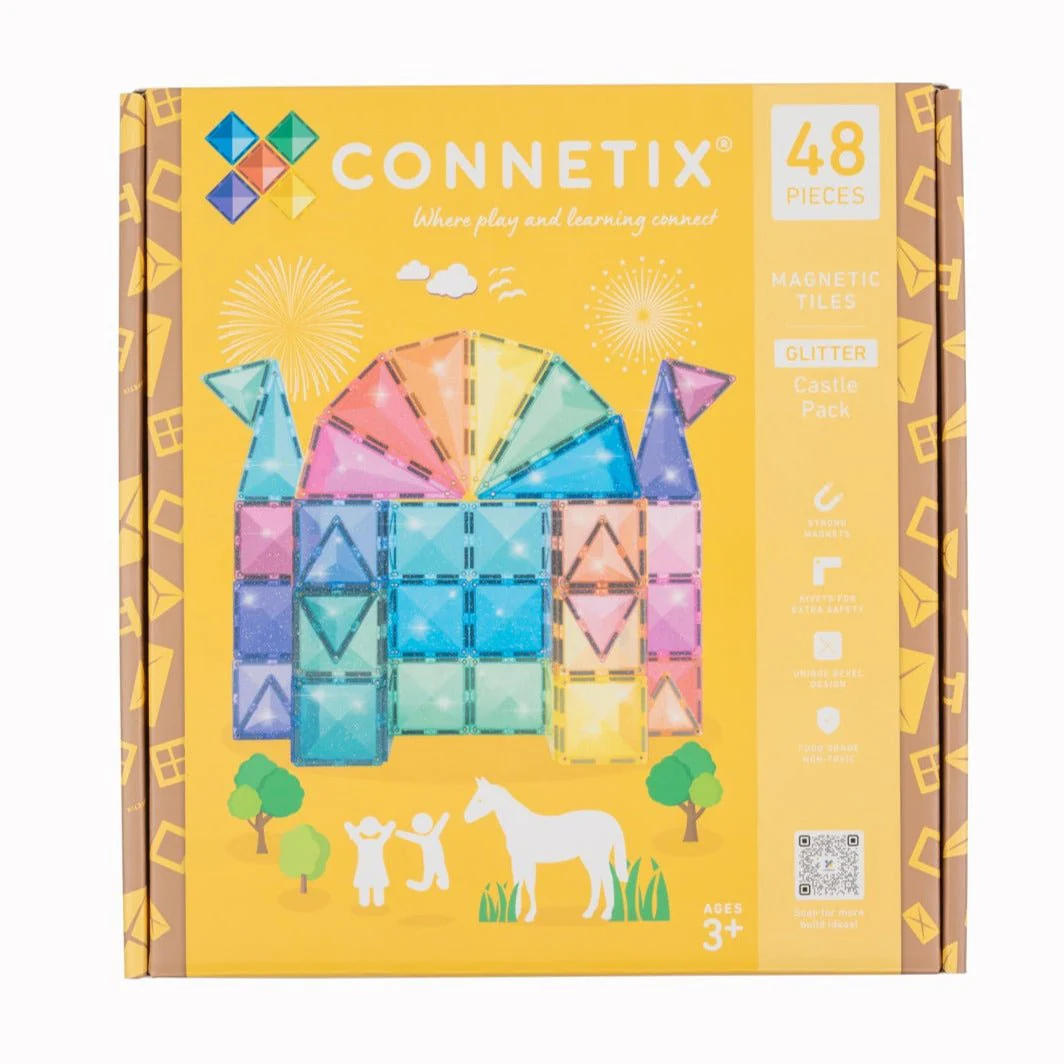 Magneettegels Glitter Castle Pack - set van 48 - Image 11