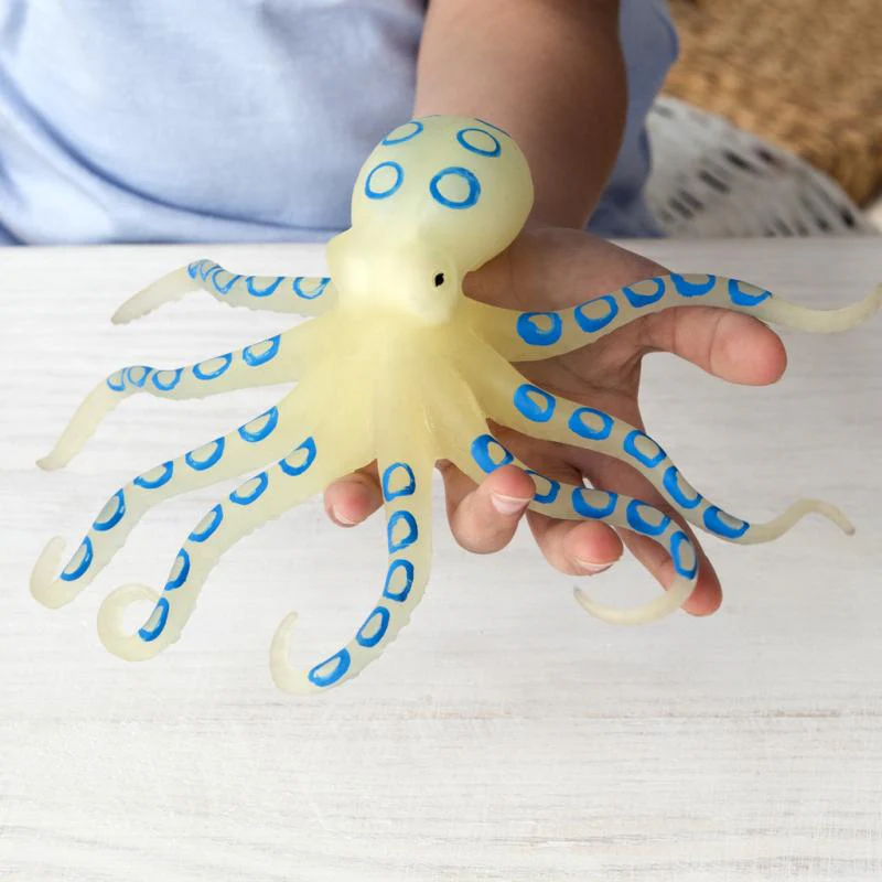 Glow in the dark squishy toy - Octopus - Image 2