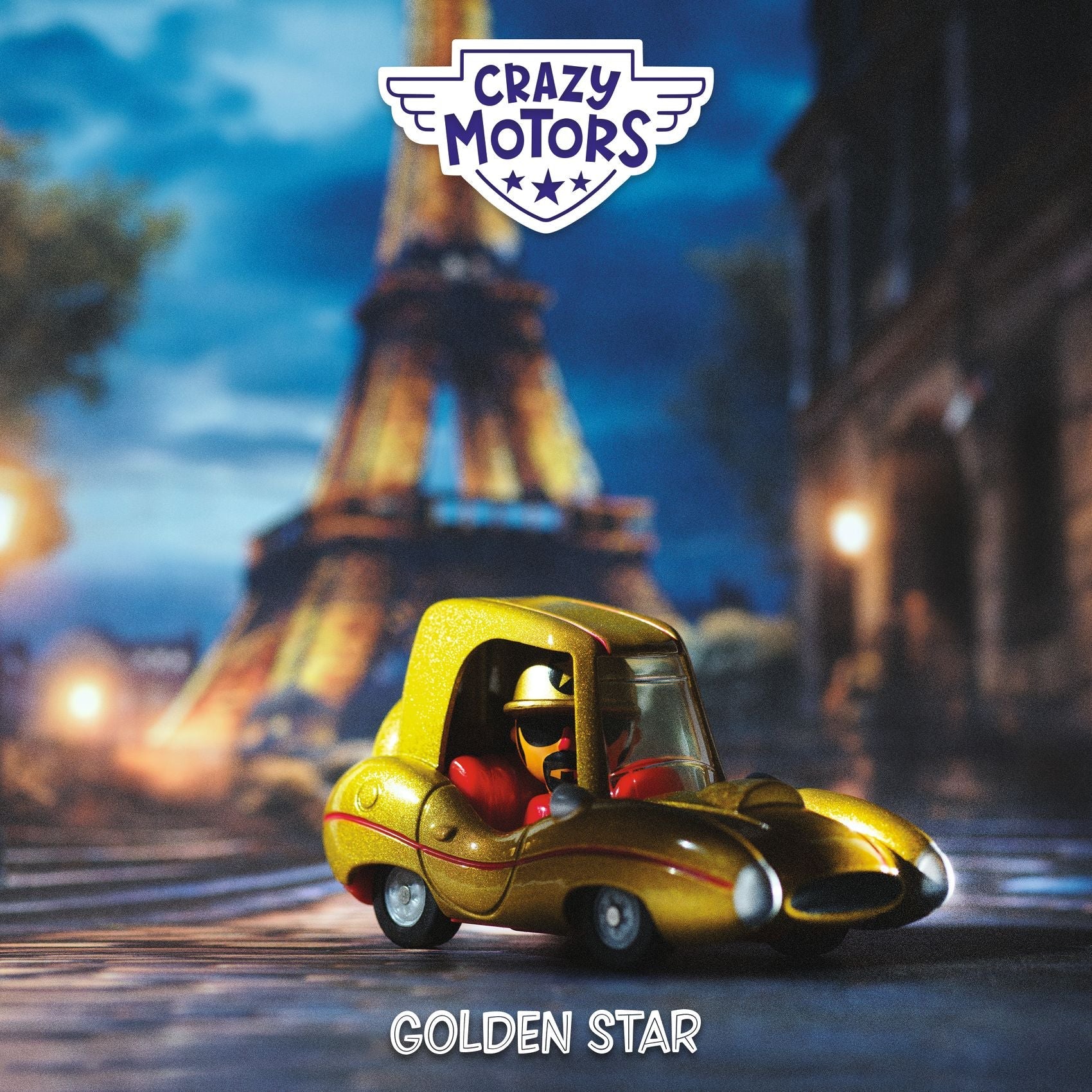Speelgoedauto Crazy Motors Golden Star - Image 2