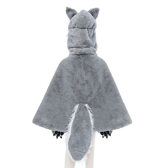 Grijze Verkleedcape Wolf - Woodland Storybook - Image 7