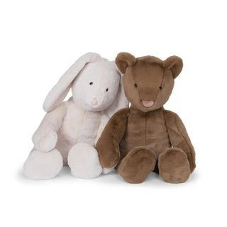 Groot knuffelkonijn crème Arthur & Louison - 70 cm - Image 2