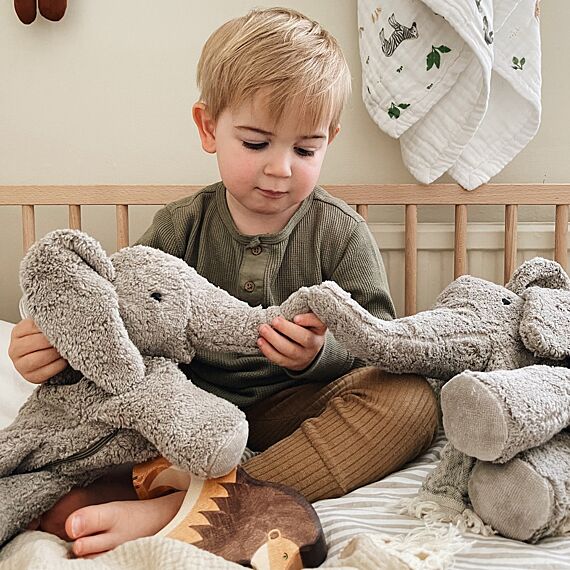 Grote Olifant Knuffel Met Warmtekussen | 30 Cm - Image 3