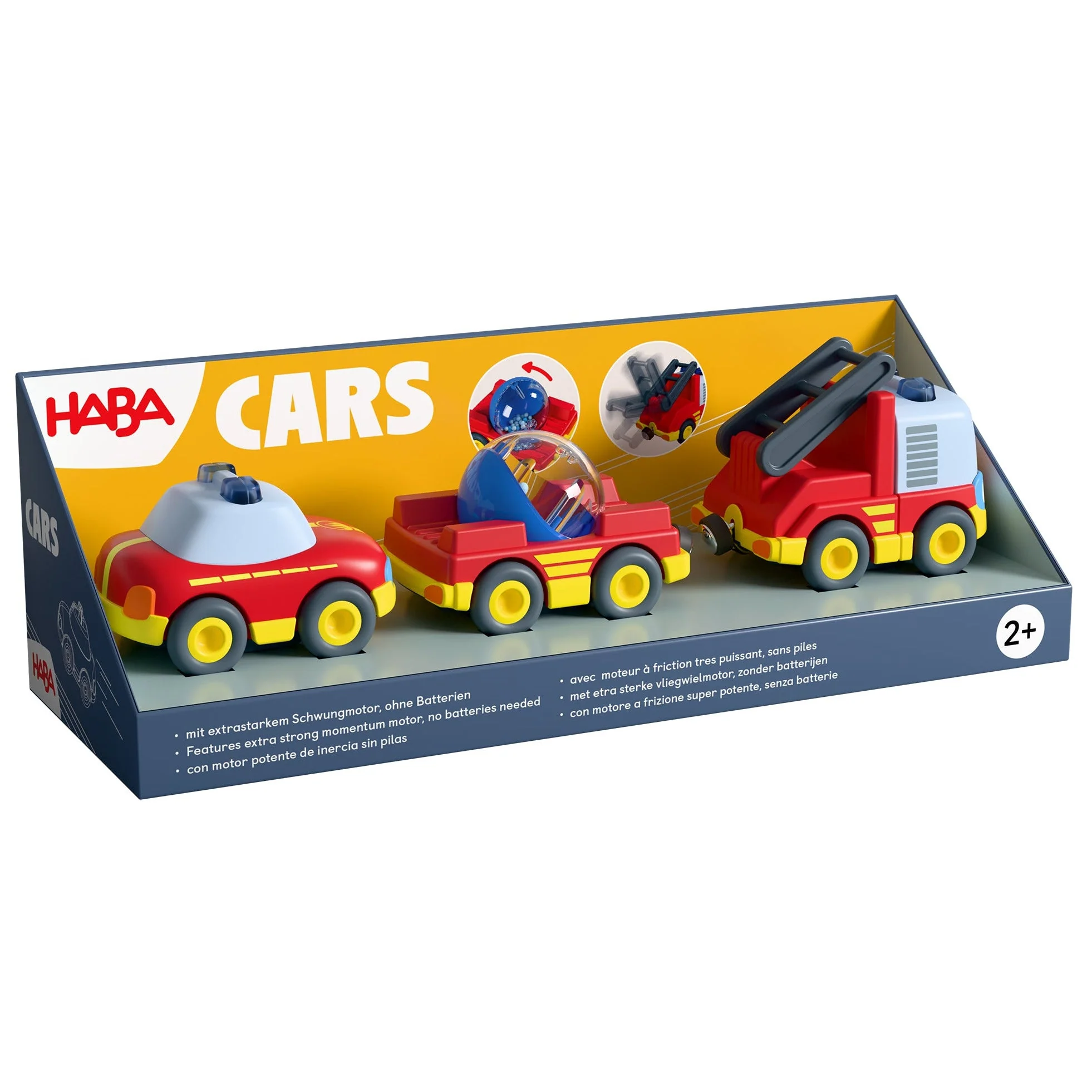 Haba Cars Brandweerset - set van 3