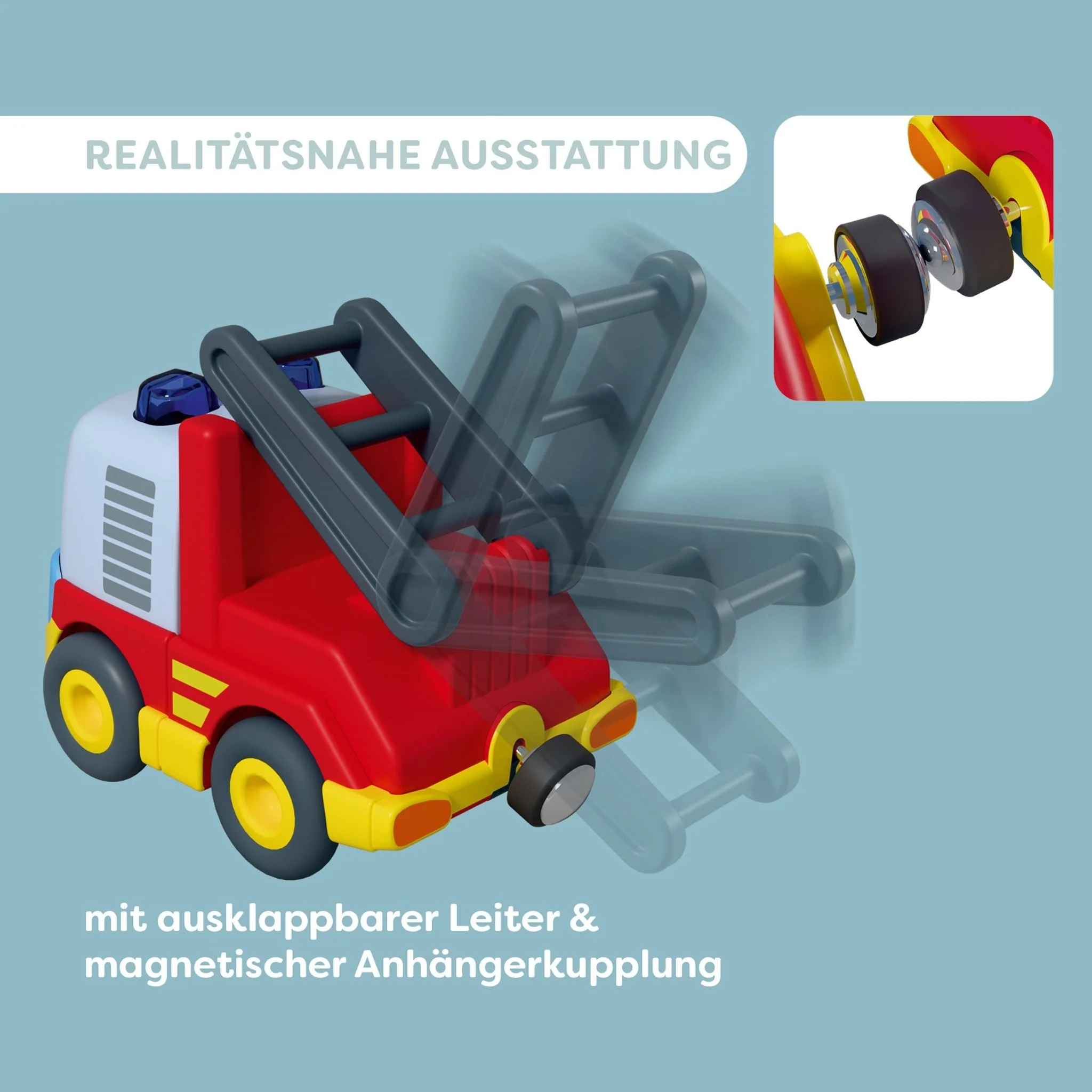 Haba Cars Brandweerset - set van 3 - Image 5