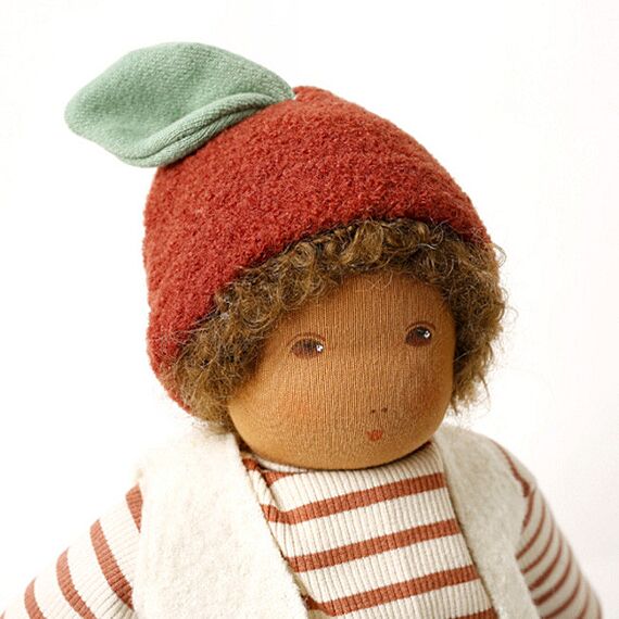 Handgemaakte Aankleedpop Kastanienkind Pippa | 38 cm - Image 3